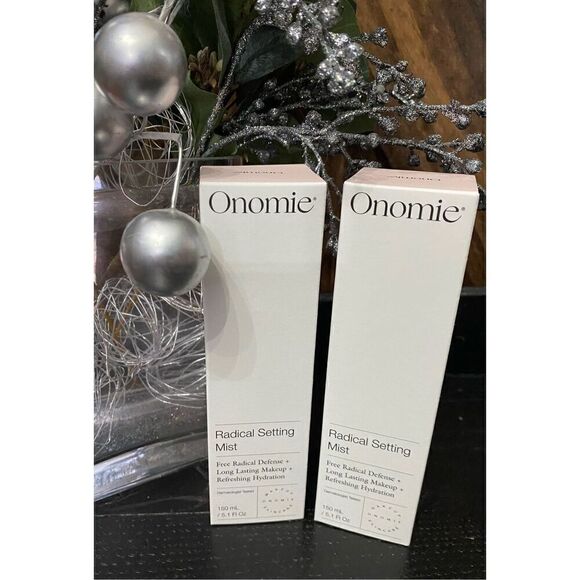 Set of 2 Onomie Radical Makeup Rose Water Setting Mist Revolve - Picture 1 of 4